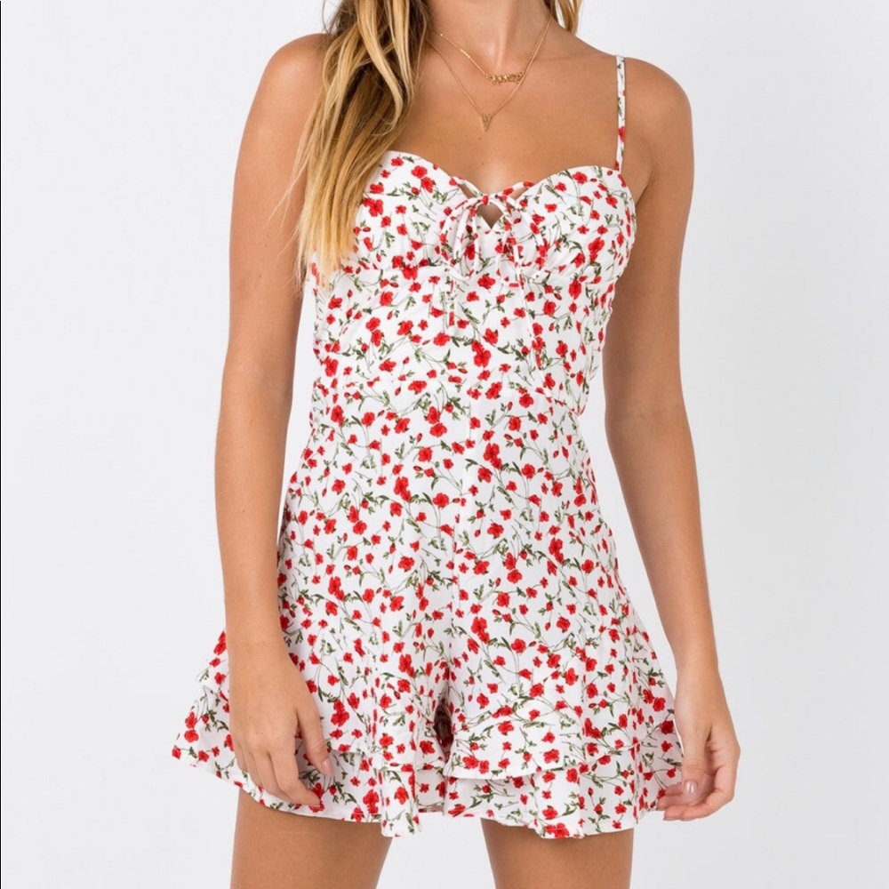 Princess Polly Rose Romper